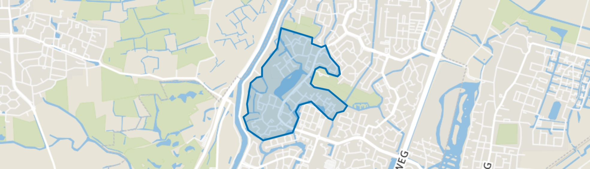 't Rak-Noord, Alkmaar map