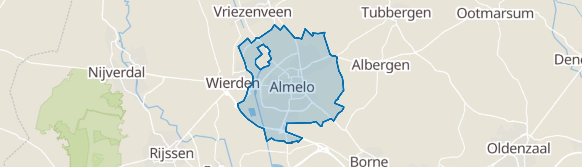 Almelo map