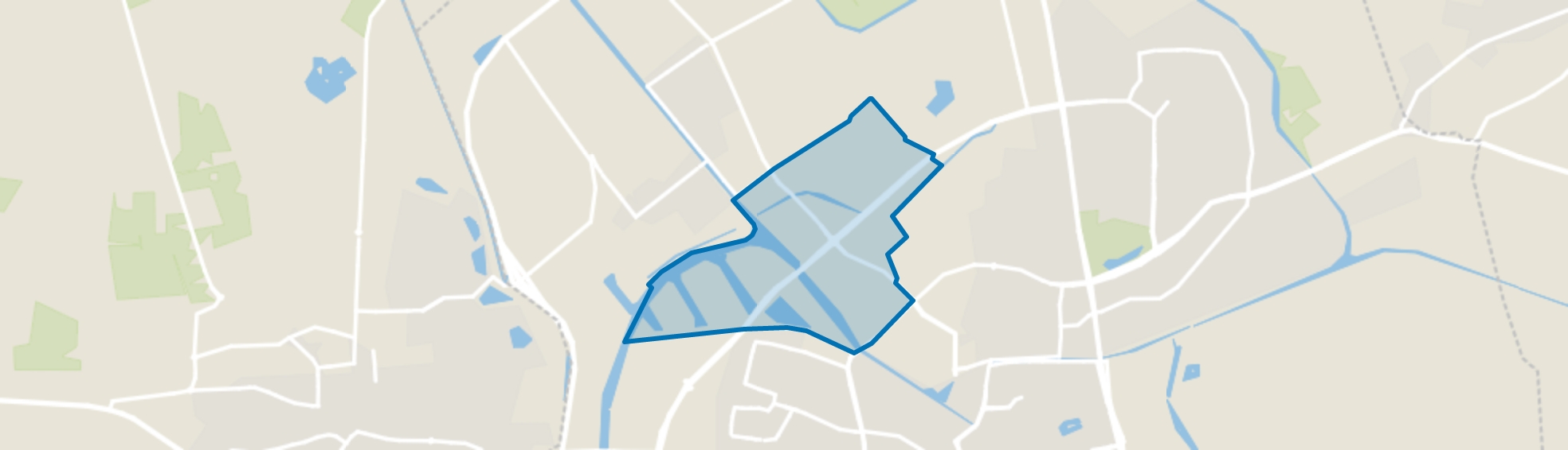 Bedrijventerrein Dollegoor Turfkade, Almelo map