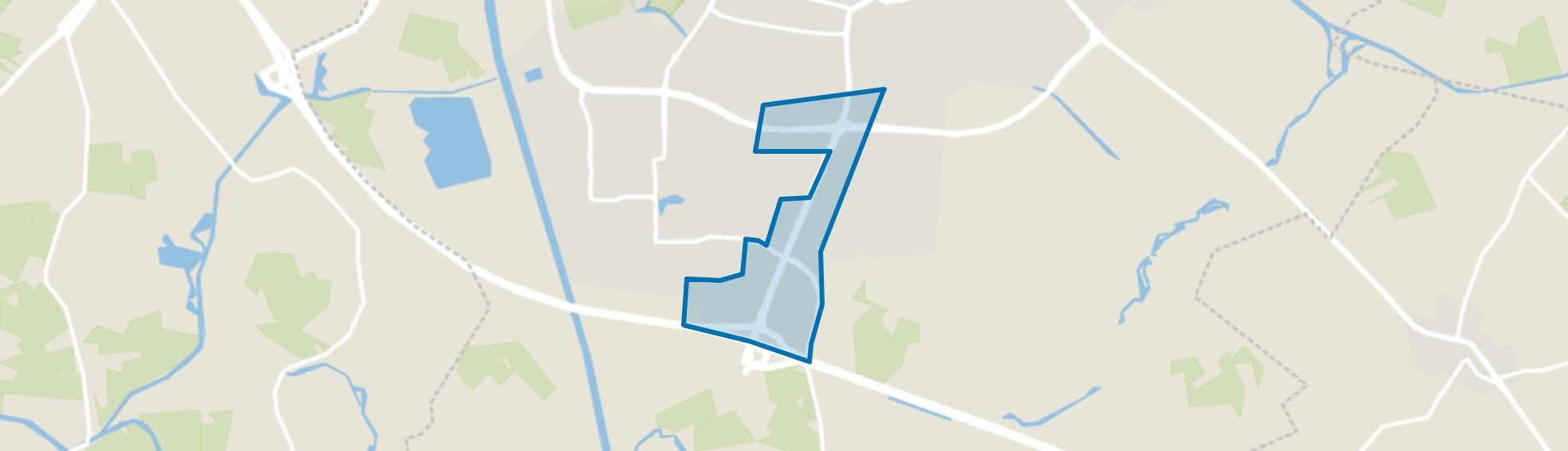 Bedrijventerrein Twentepoort - Stadion, Almelo map
