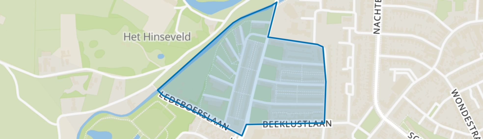 Beeklust, Almelo map