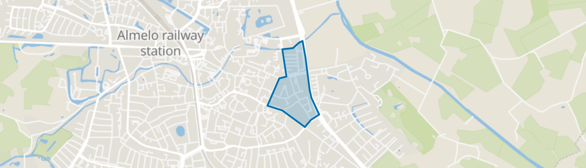 Hofkamp Oost, Almelo map