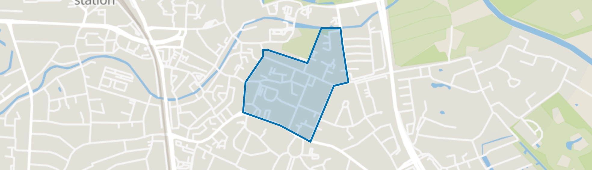 Hofkamp West, Almelo map