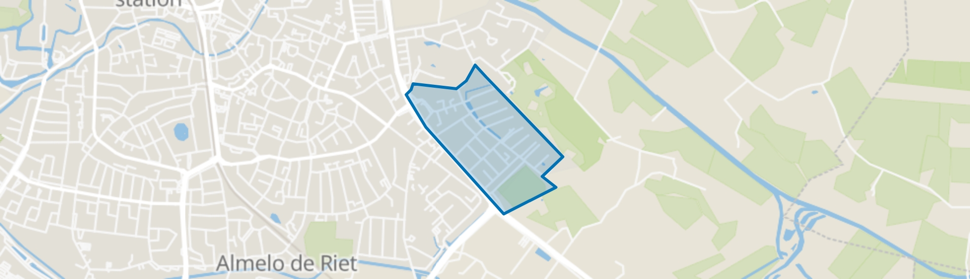 Kollenveld, Almelo map