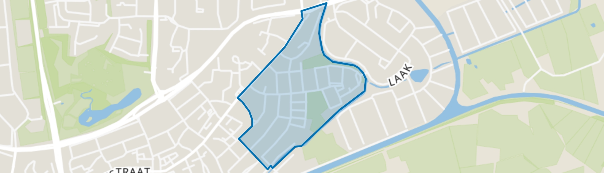 Rumerslanden, Almelo map