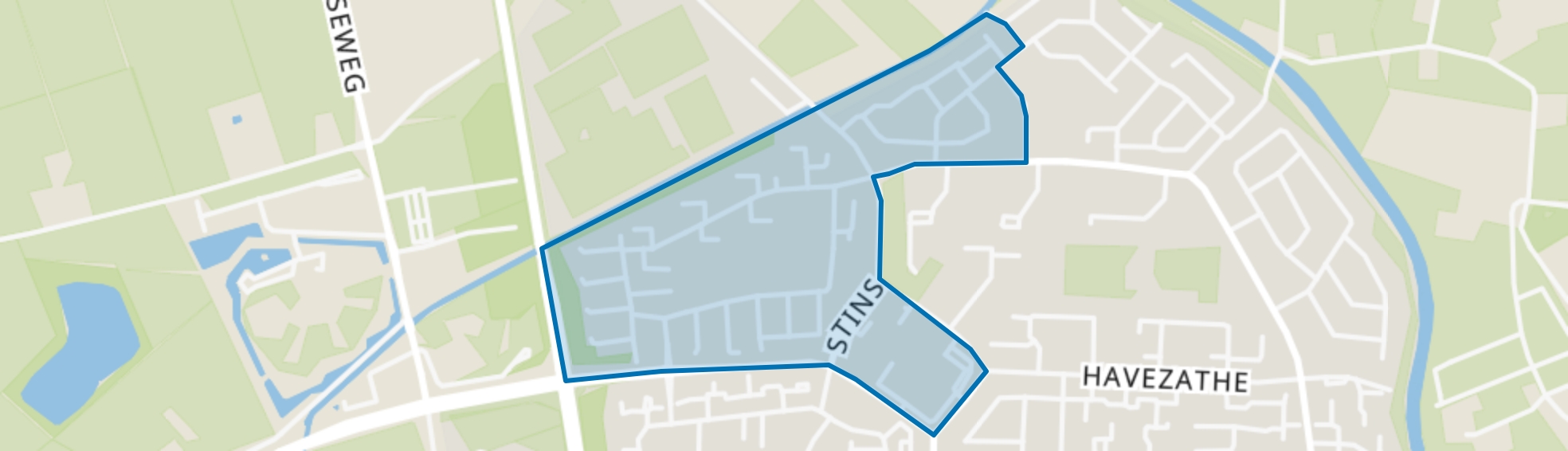 Schelfhorst Noordwest, Almelo map