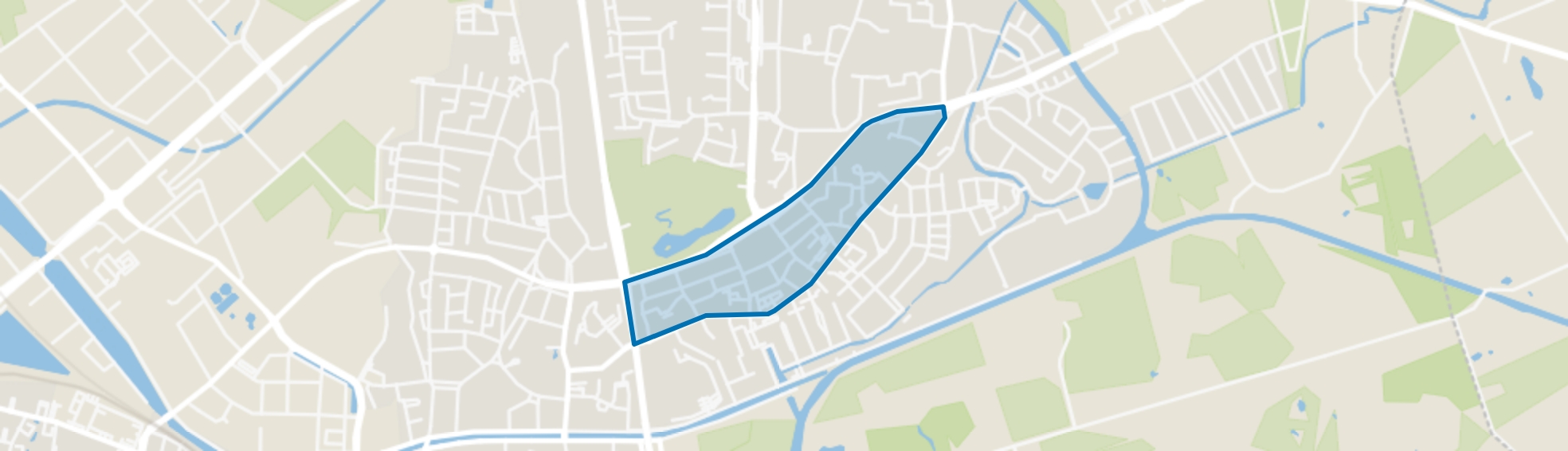 Wester Sluitersveldlanden, Almelo map