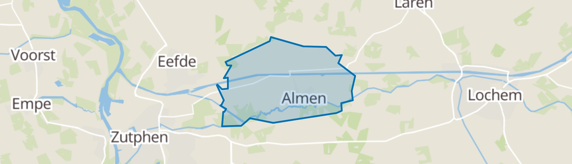 Almen map