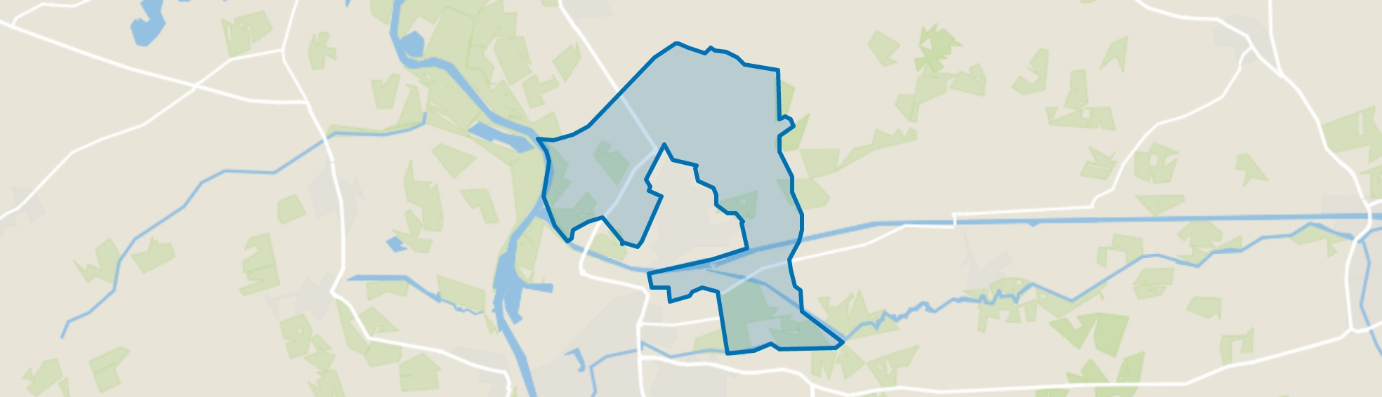 Verspreide huizen Eefde, Almen map