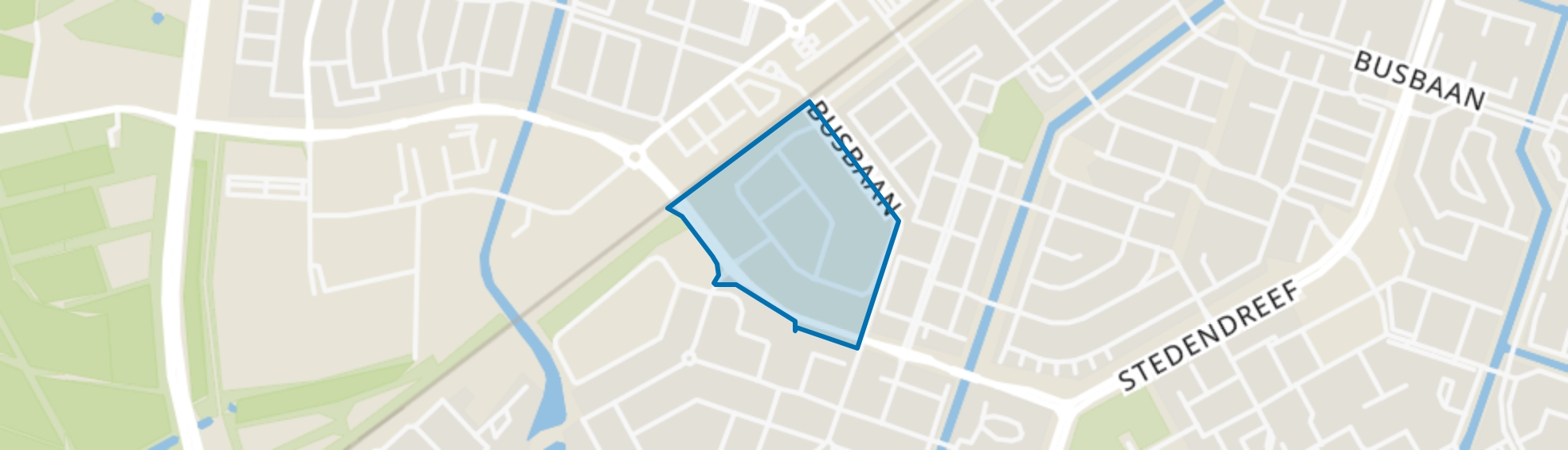 Bedrijventerrein Felsersplaats, Almere map