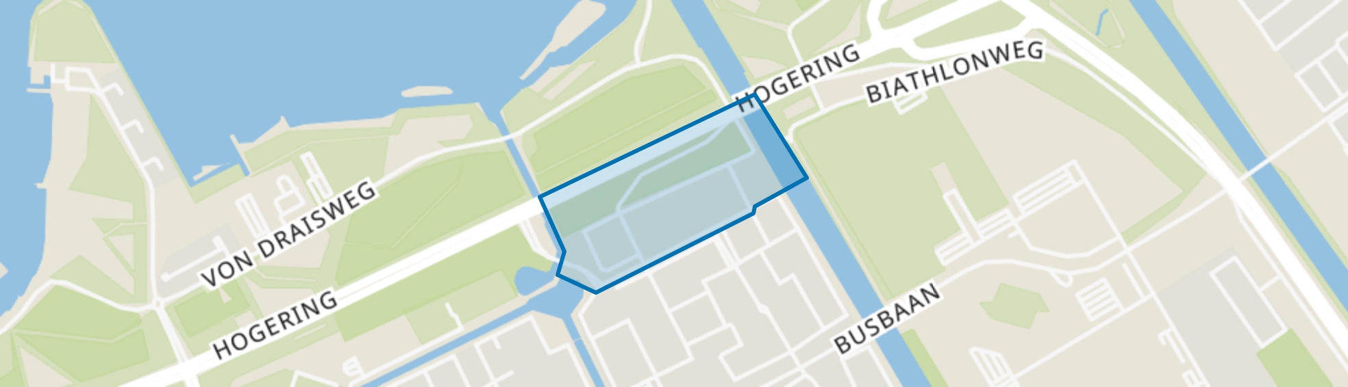 Bedrijventerrein Gietersplaats, Almere map