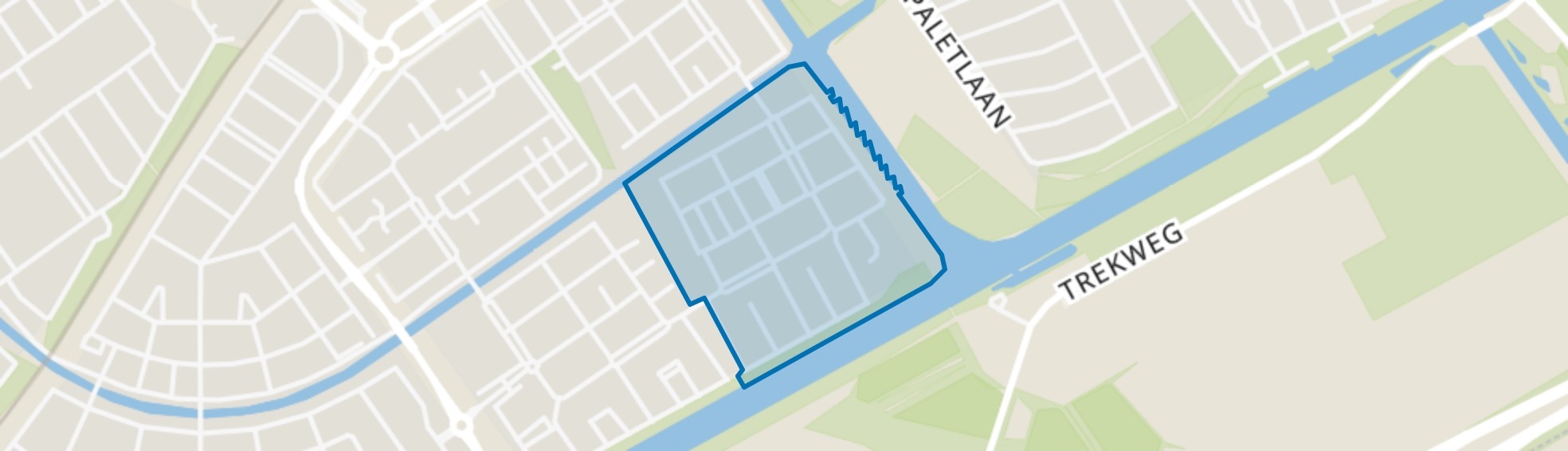 Bloemenbuurt Oost, Almere map