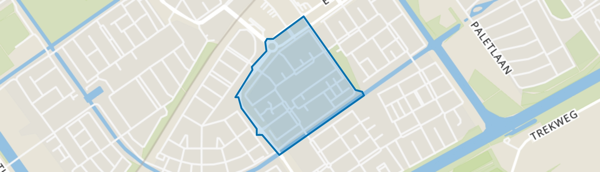 Bloemenbuurt West, Almere map