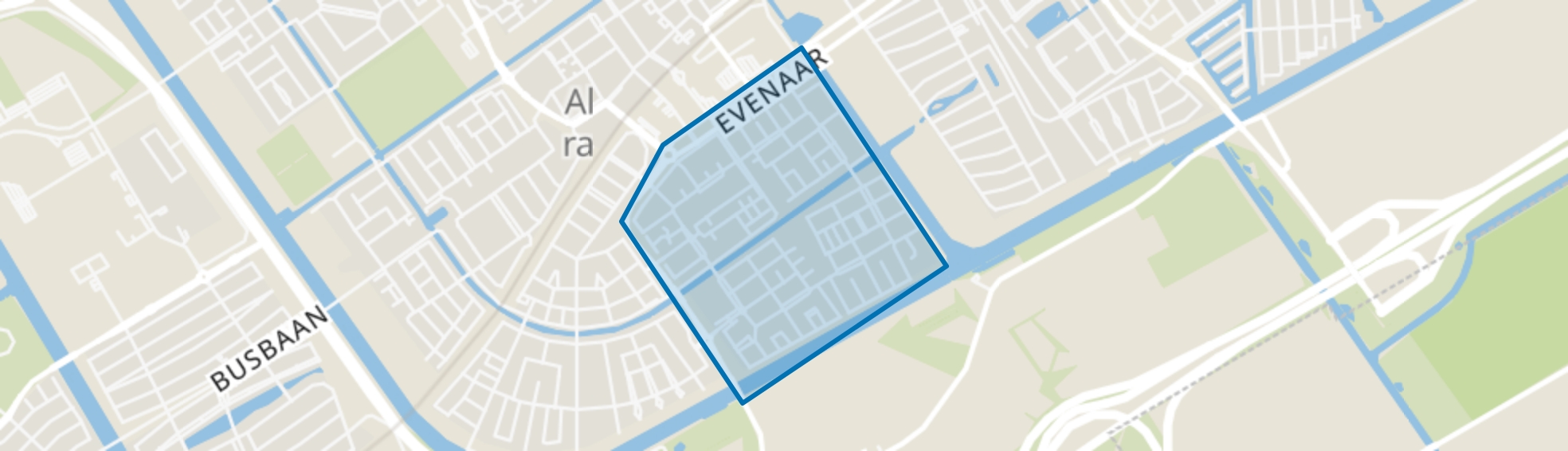 Bloemenbuurt, Almere map