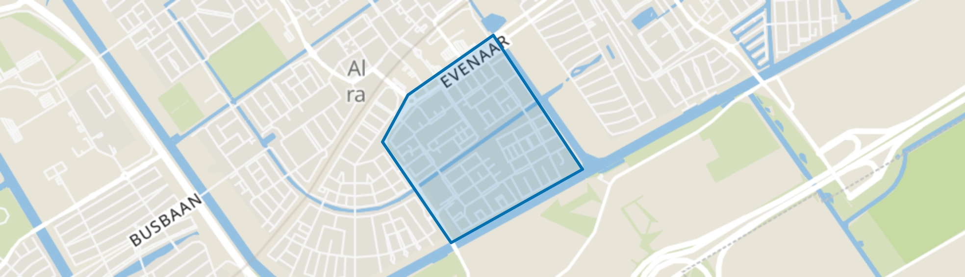 Bloemenbuurt, Almere map
