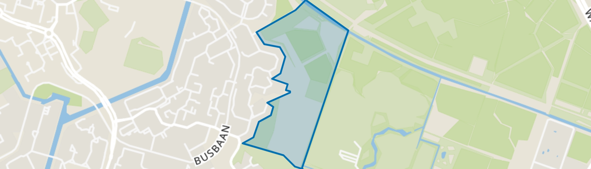 Bosgebied De Grienden, Almere map