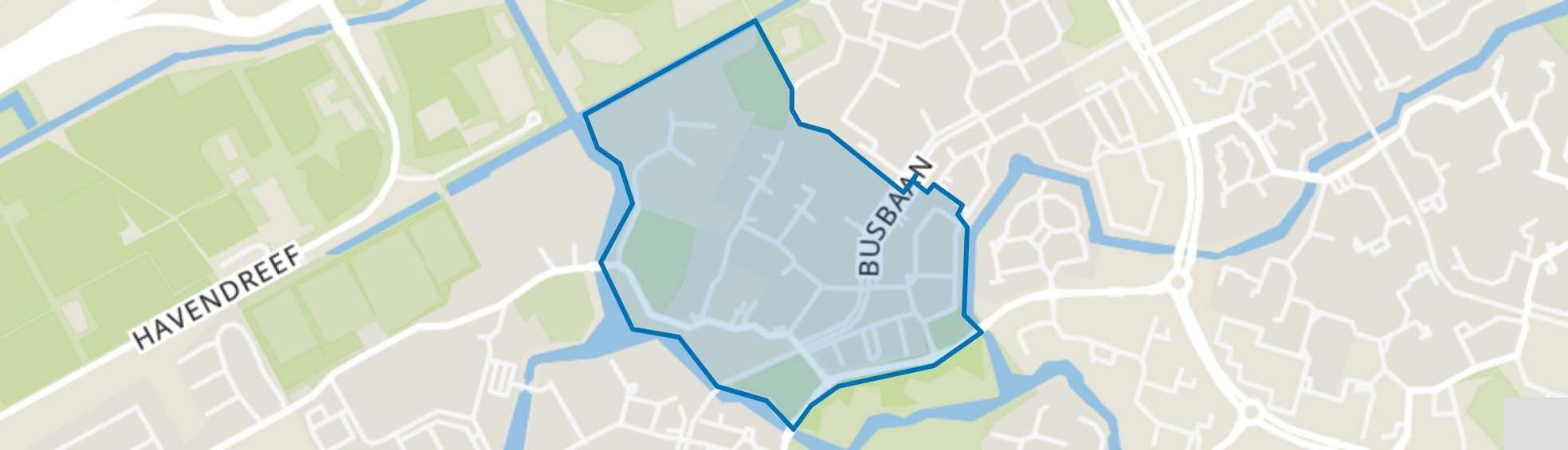 Bosgouw, Brongouw en Nijvergouw, Almere map