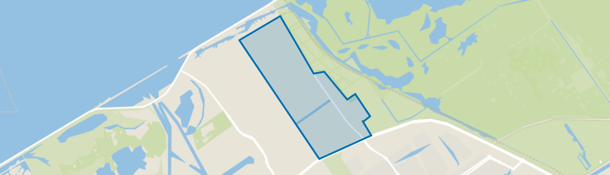 Buitenvaart, Almere map