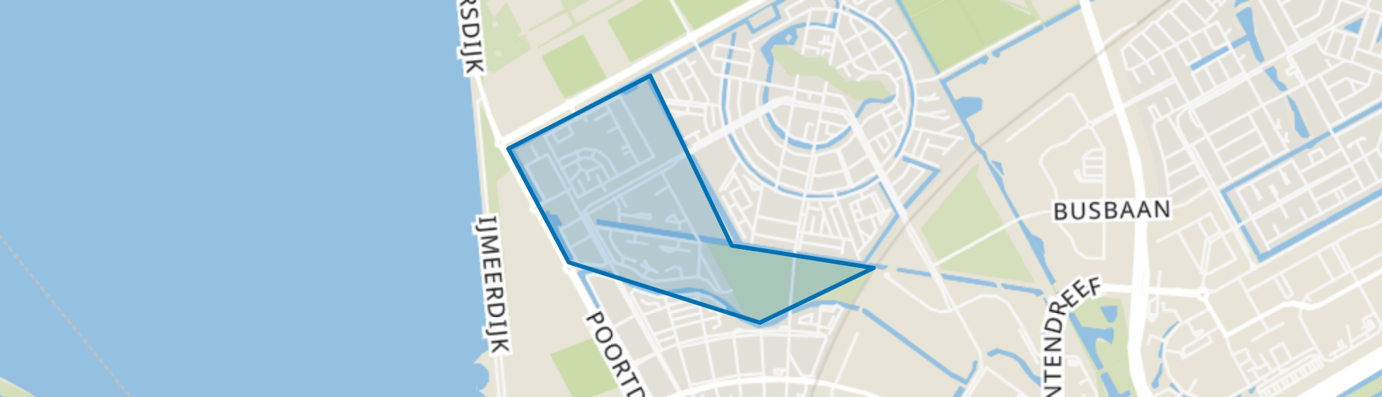 Columbuskwartier, Almere map