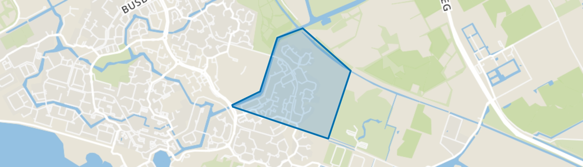De Grienden, Almere map