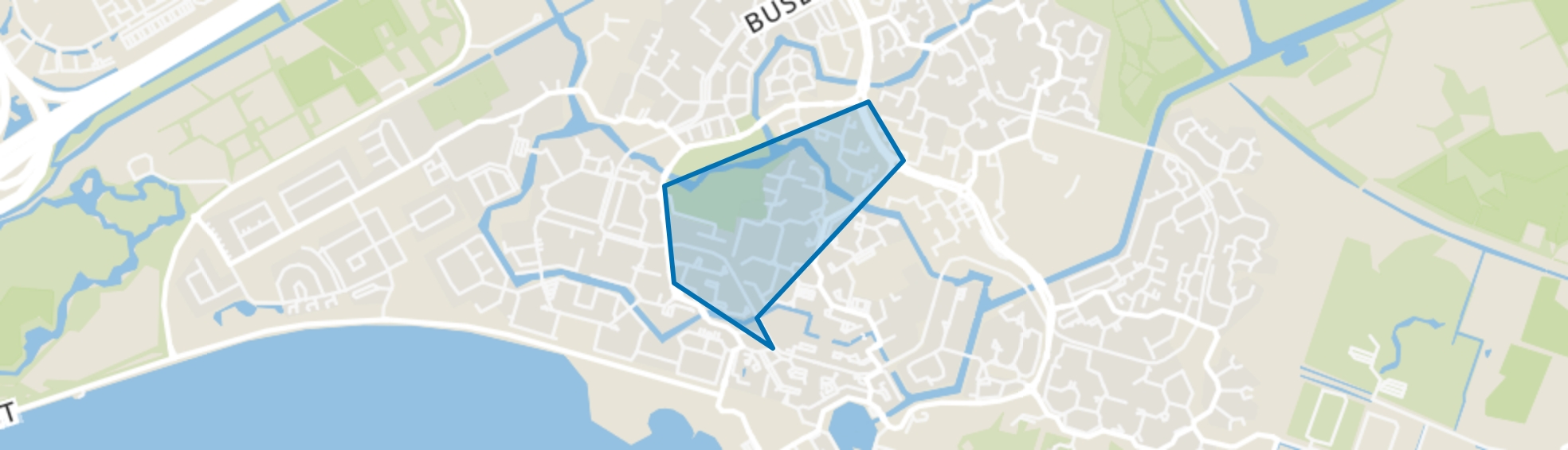 De Hoven, Almere map