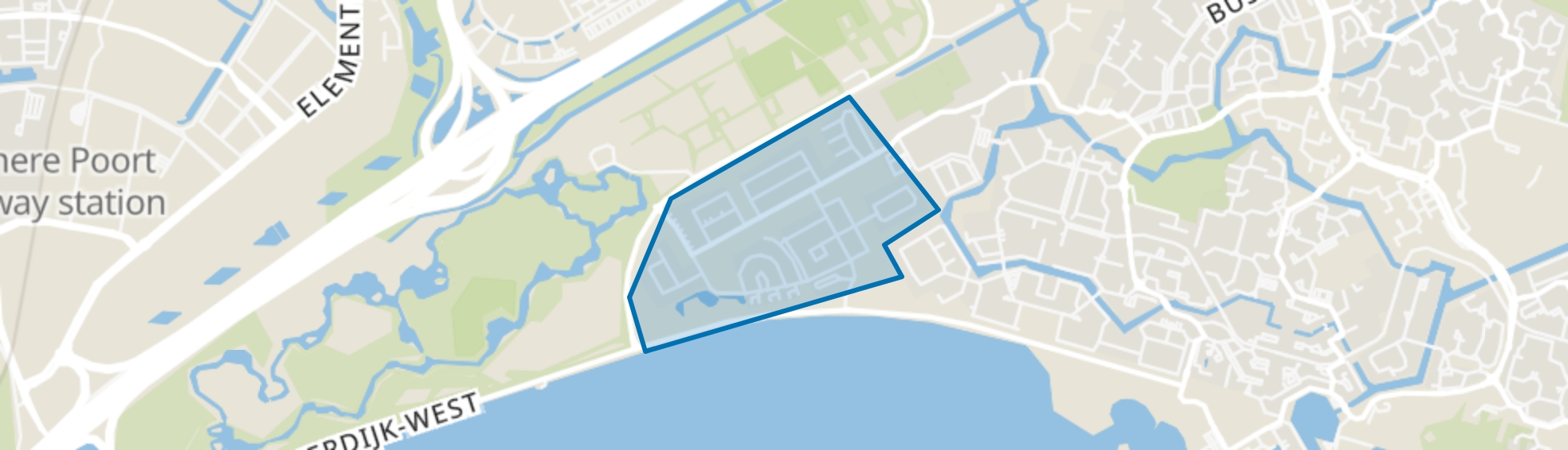 De Velden, Almere map