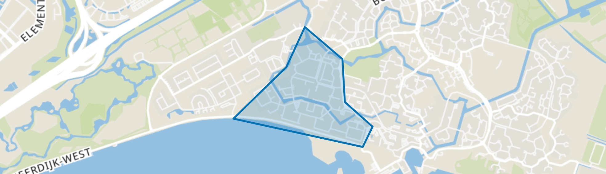 De Wierden, Almere map