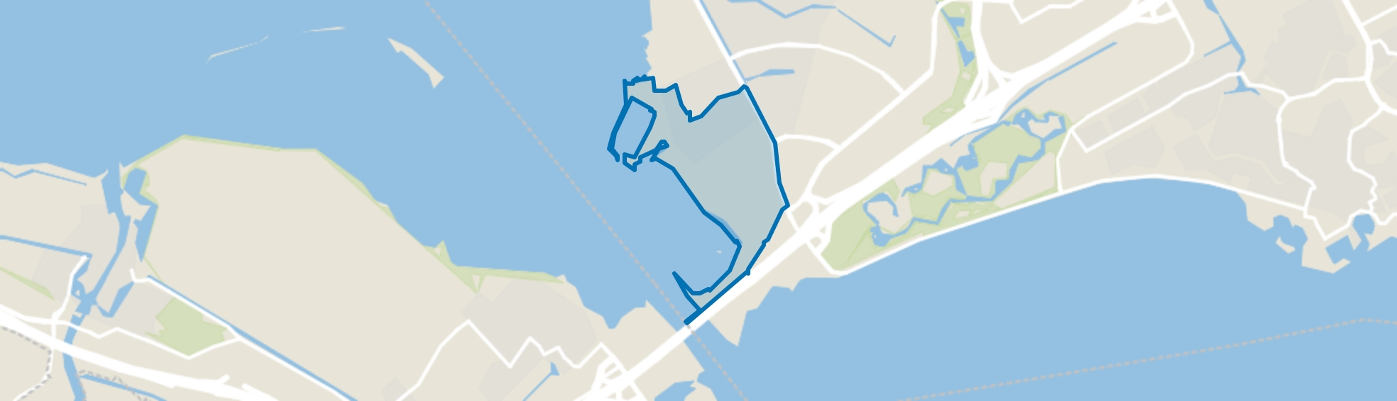 Duin Zuid, Almere map