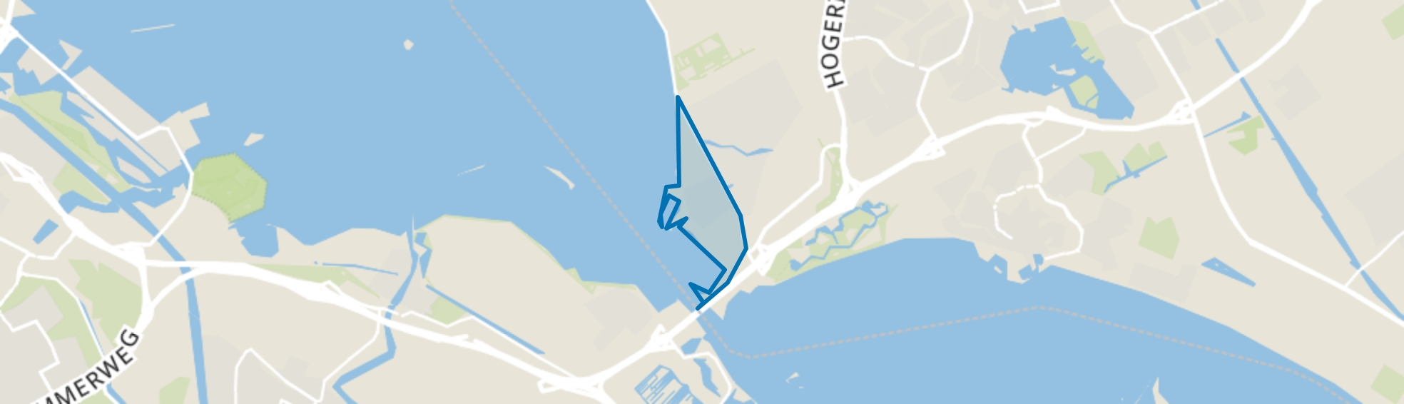 Duin, Almere map