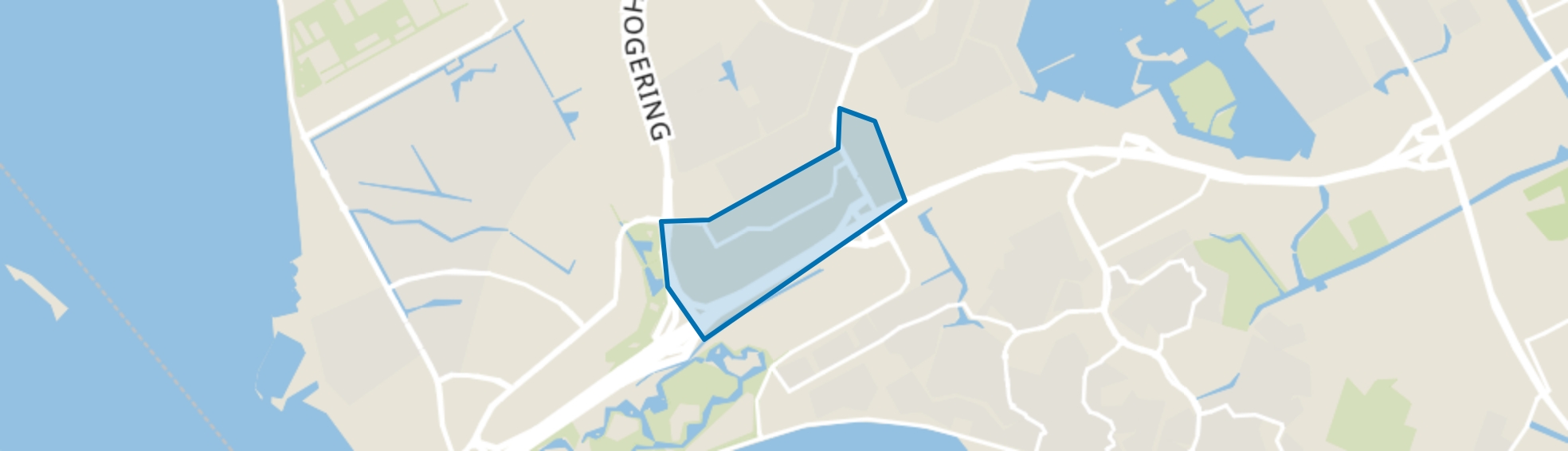 Gooisekant, Almere map