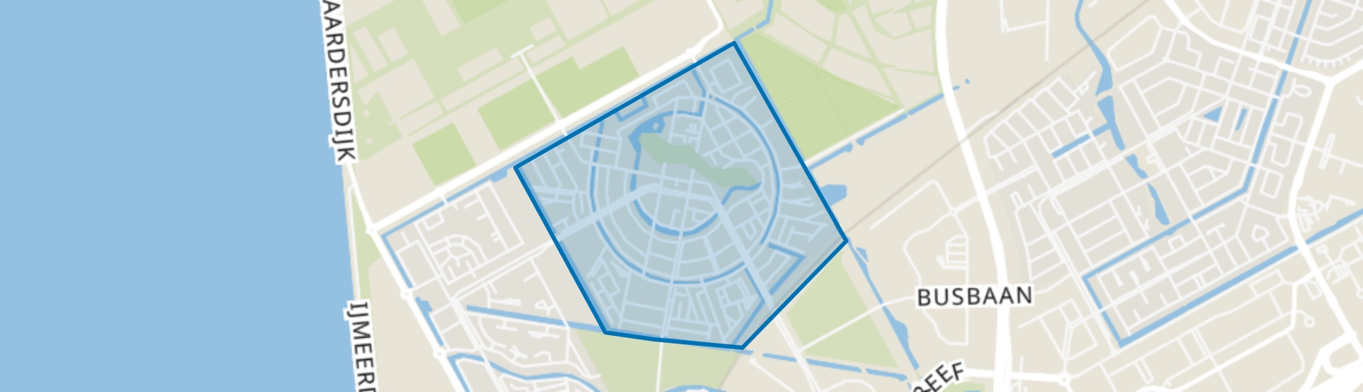 Homeruskwartier, Almere map