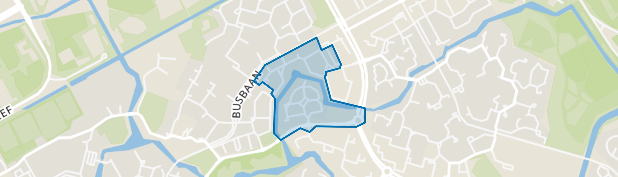 Kromgouw en Overgouw, Almere map