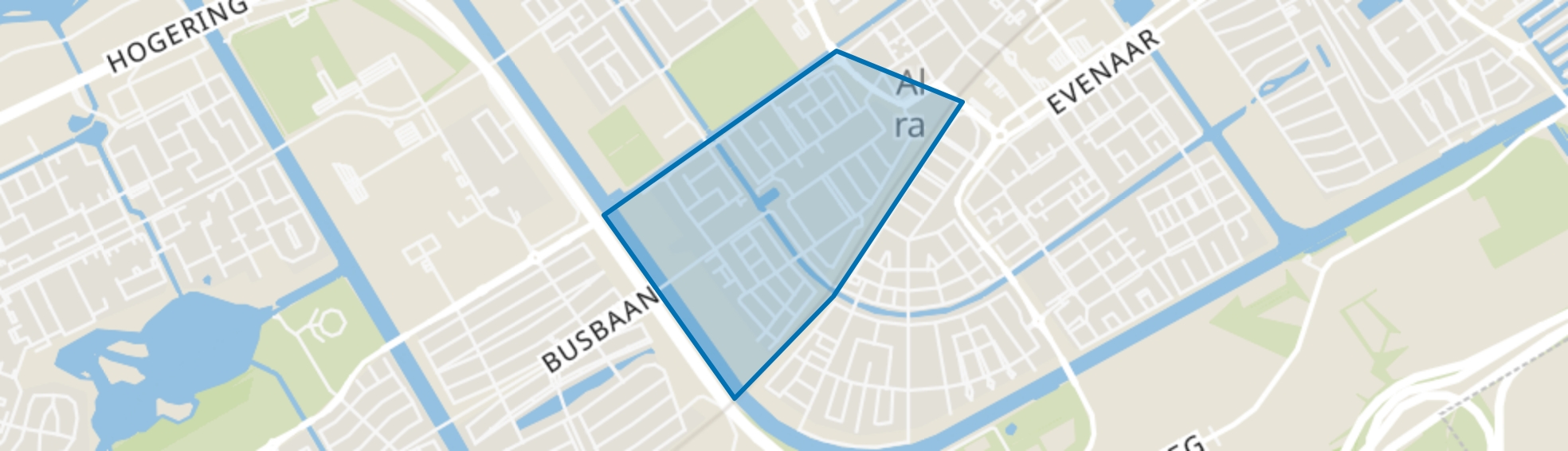 Landgoederenbuurt, Almere map