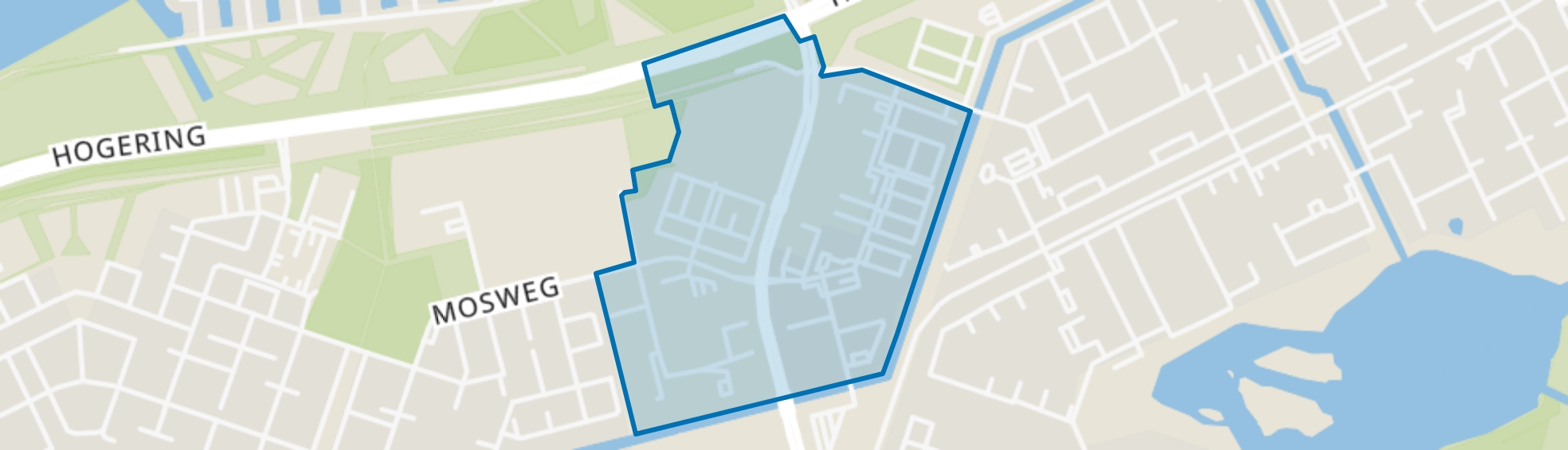 Markerkant Noord, Almere map