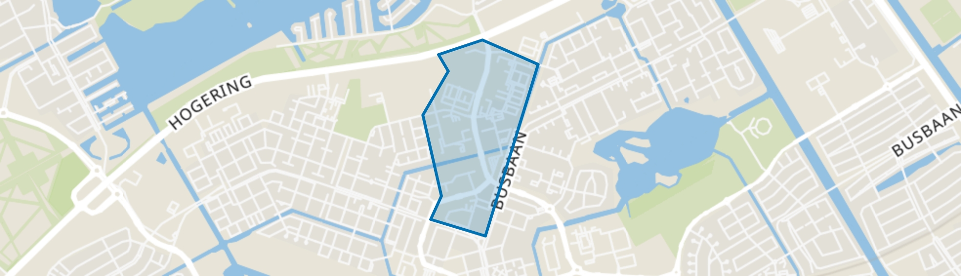 Markerkant, Almere map