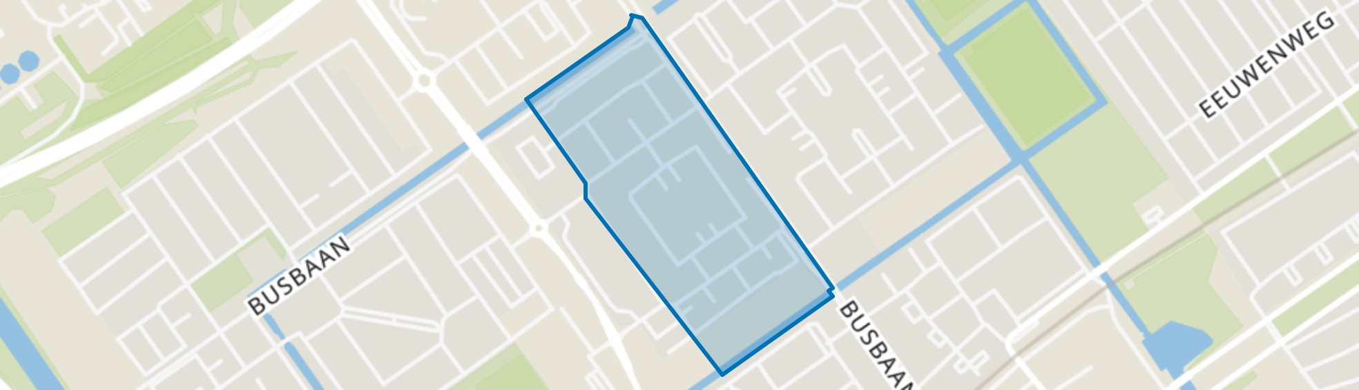 Molenbuurt West, Almere map