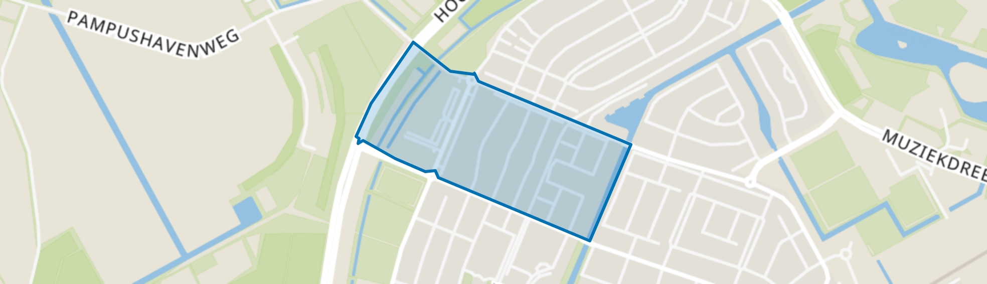 Muziekwijk N.-Noordwest, Almere map