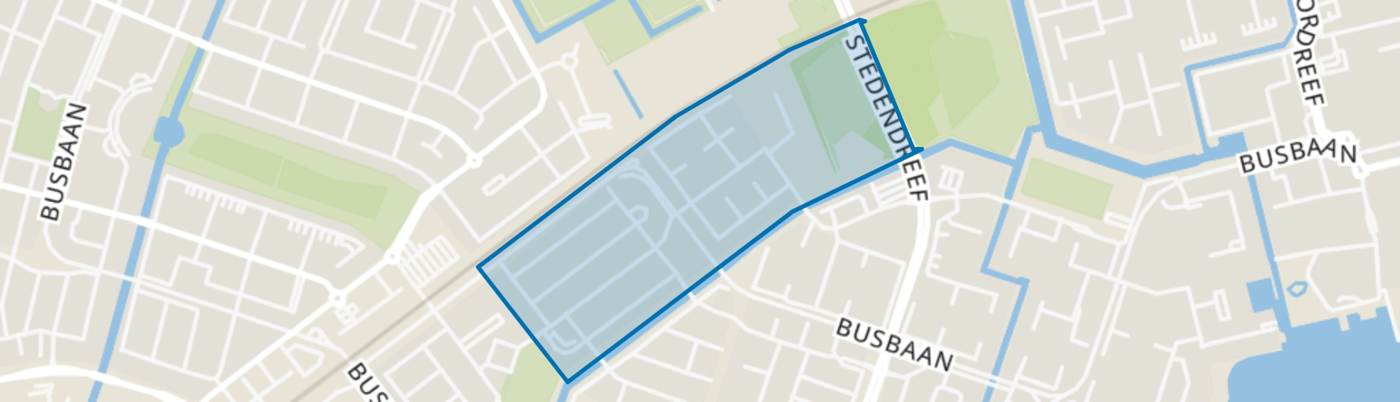 Muziekwijk Z.-Noord, Almere map