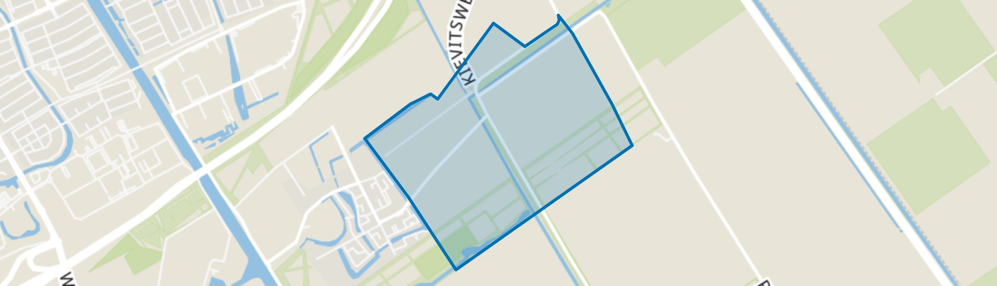 Nobelhorst Oost, Almere map