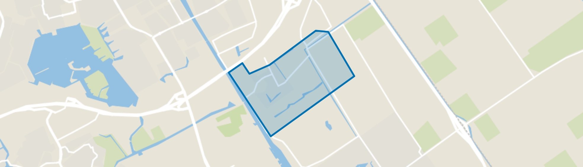 Nobelhorst, Almere map