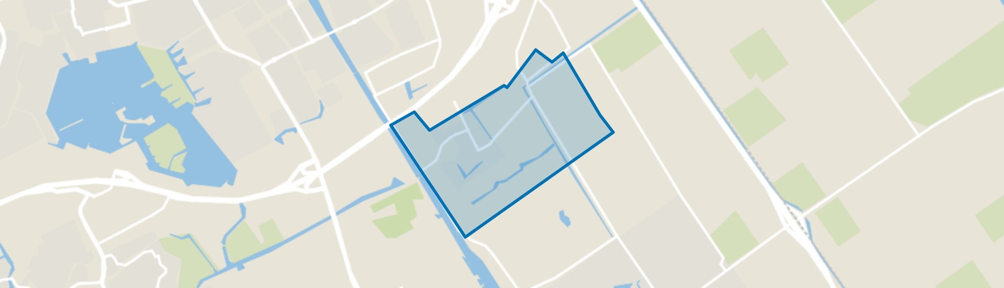 Nobelhorst, Almere map