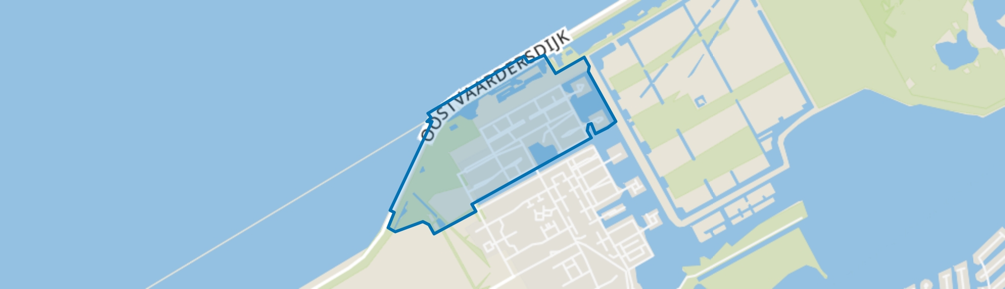 Noorderplassen W.- Noord, Almere map