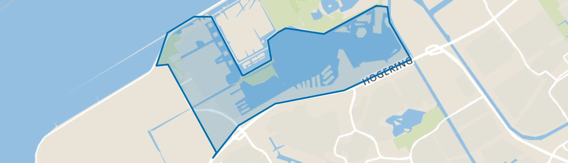 Noorderplassen, Almere map