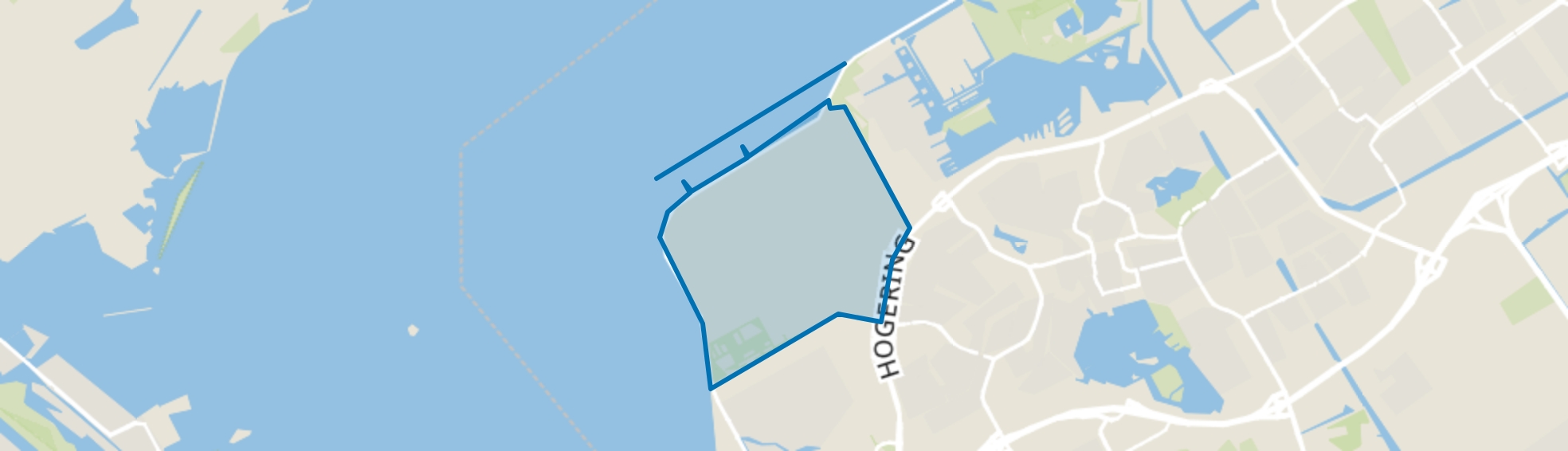 Overig Almere Pampus, Almere map