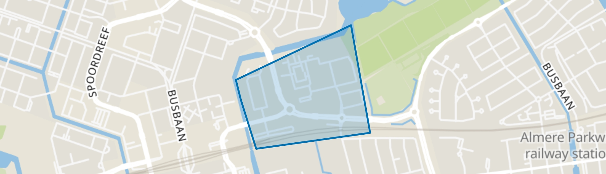 Randstad, Almere map
