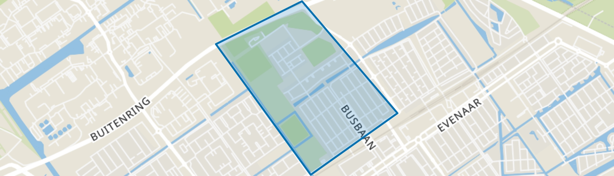 Seizoenenbuurt, Almere map