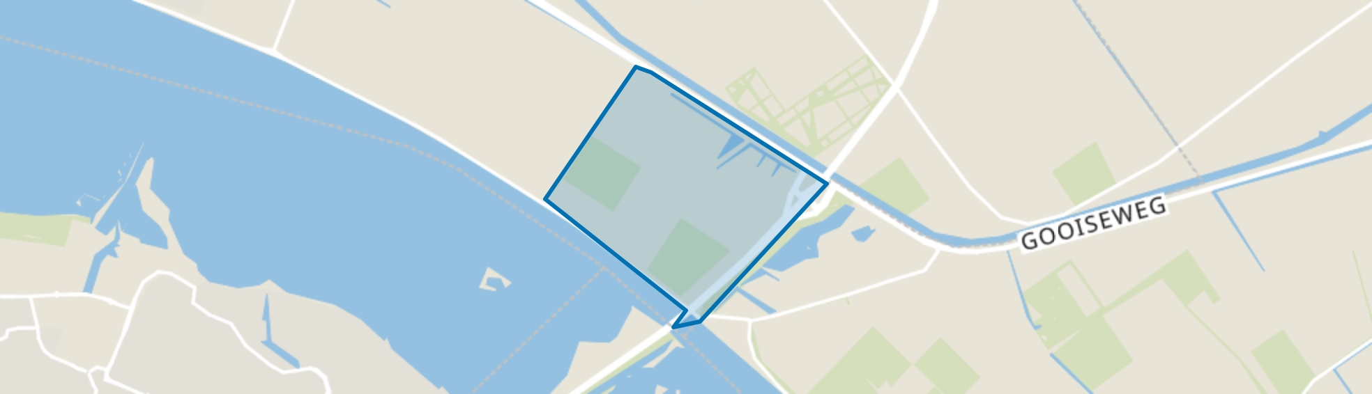 Stichtsekant, Almere map