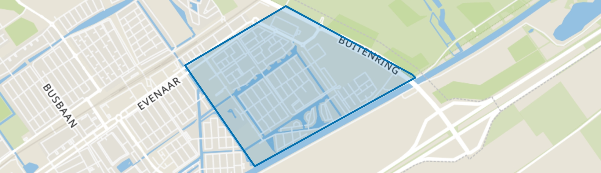 Stripheldenbuurt, Almere map