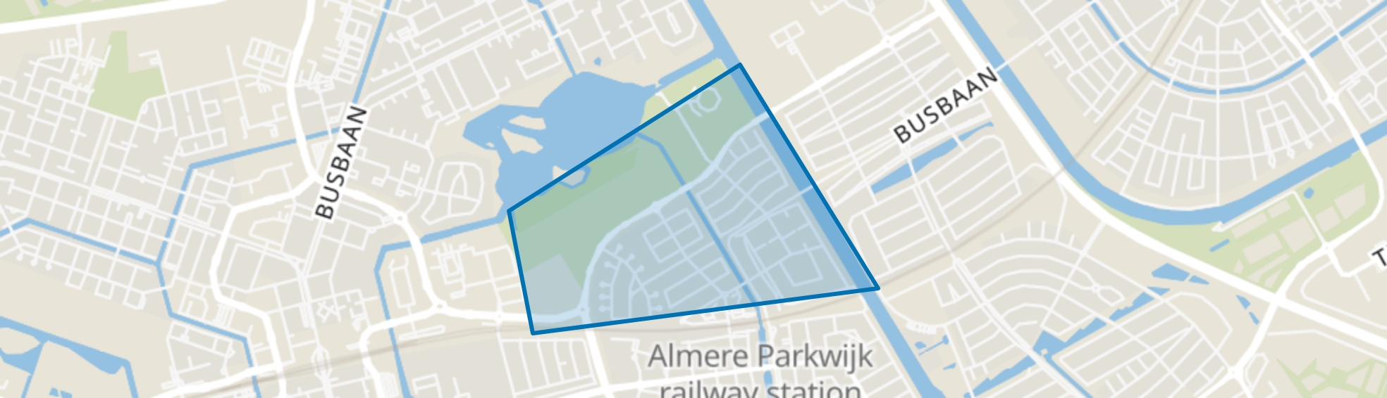 Verzetswijk, Almere map