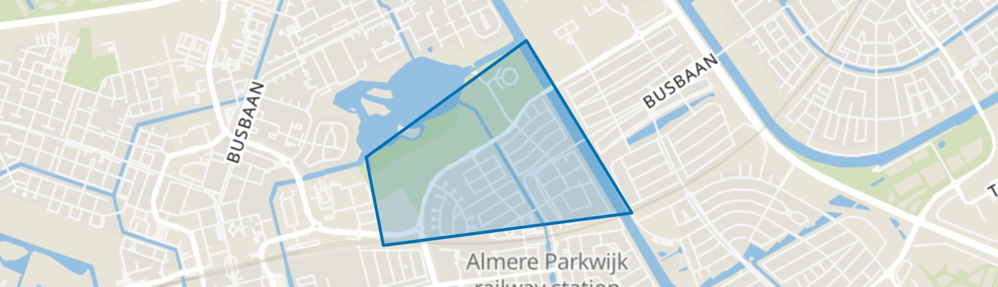 Verzetswijk, Almere map